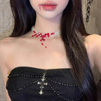 Dripping Pearl Choker
