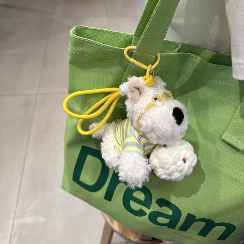 Plush Puppy Bag Charm - Modomu