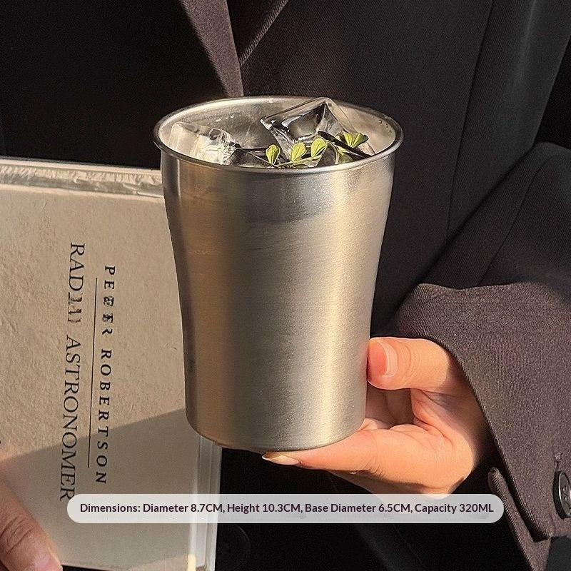Retro Hammered Steel Tumbler