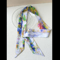 Art Print Narrow Silk Tie - Modomu