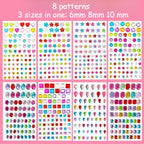Crystal Gem Sticker Sheets