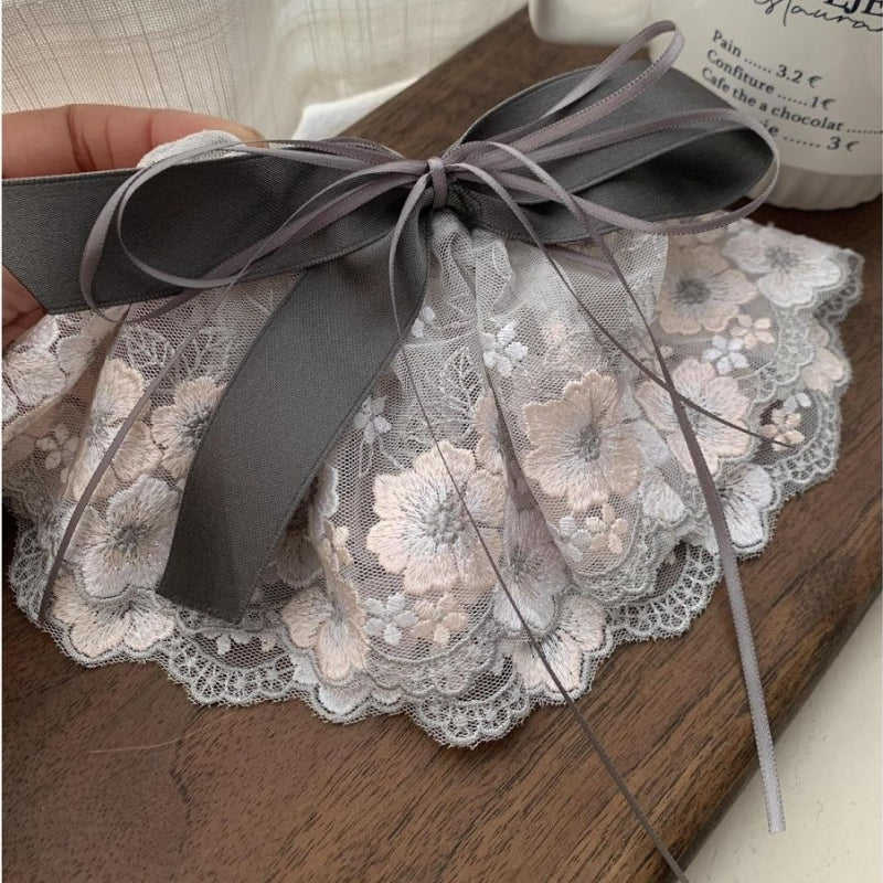Lace Bow Hair Clip