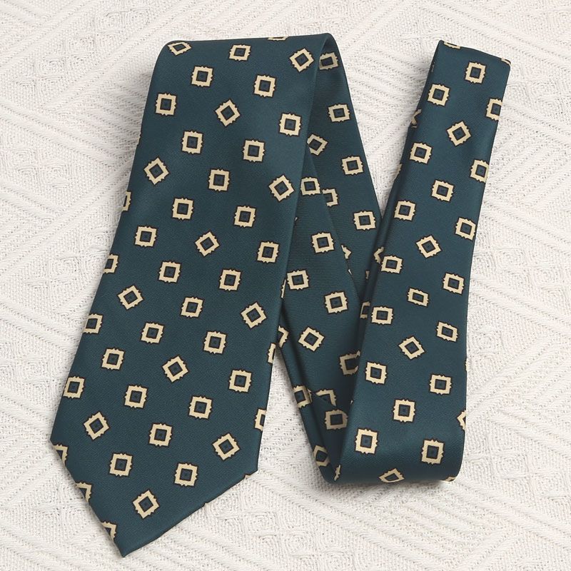 Retro Silk Look Mens Tie - Modomu