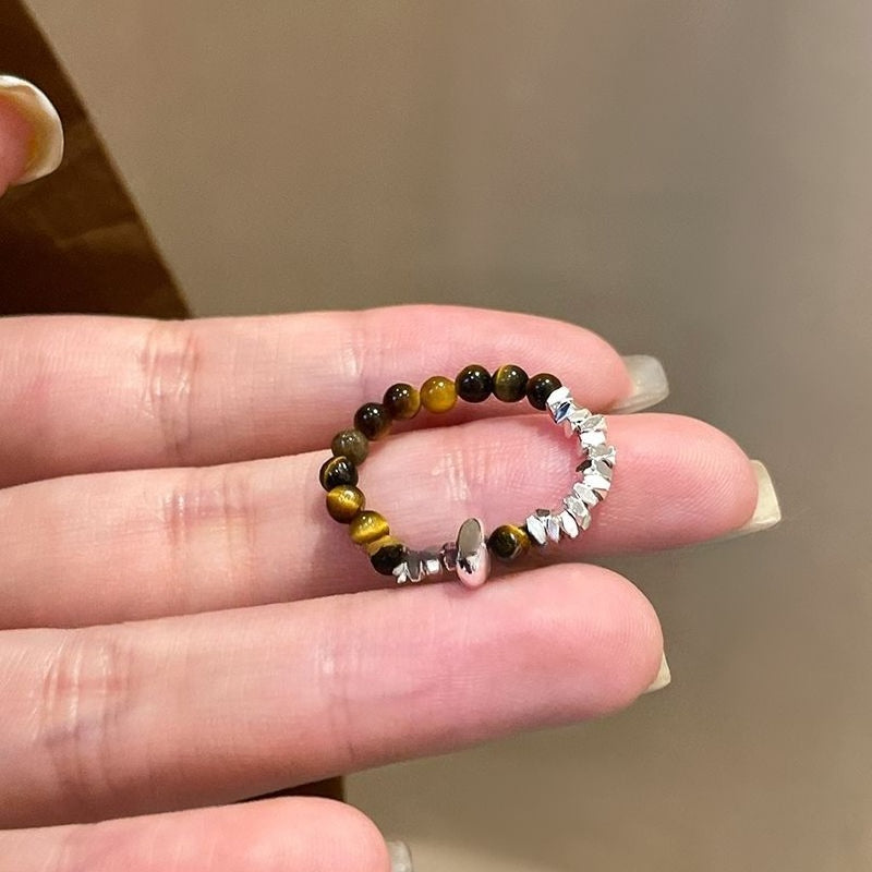 Vintage Maillard Tiger Eye Ring - Modomu