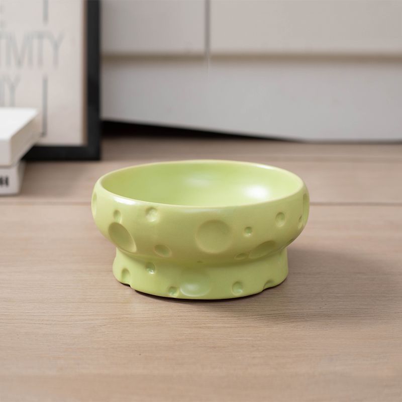 Ceramic Pet Elevated Feeding Bowl
