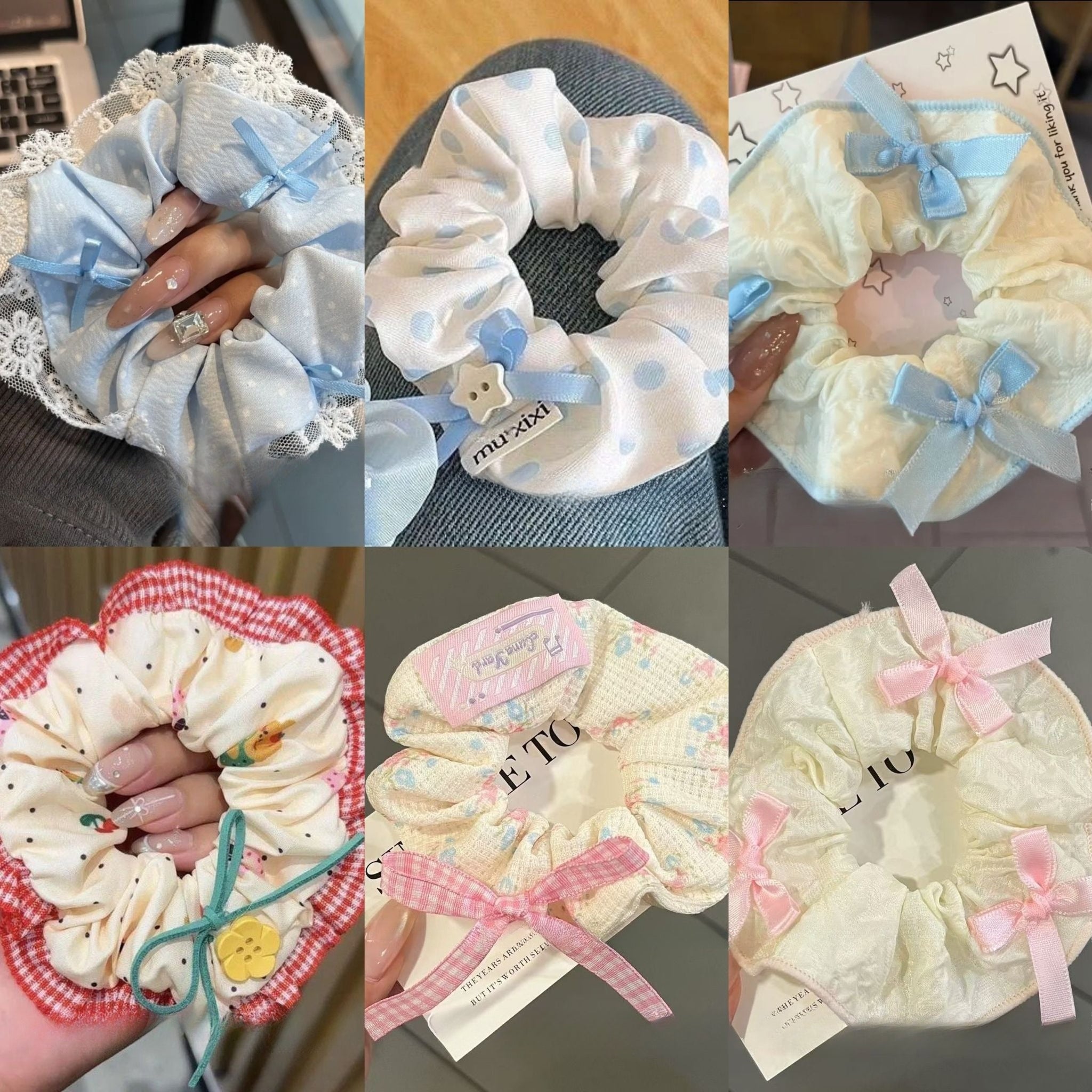 Korean Bow Ponytail Hair Rope - Modomu