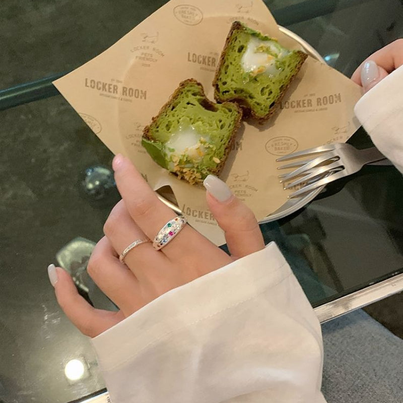 Open Adjustable Zircon Ring - Modomu