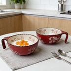 Oval Handled Salad Bowl