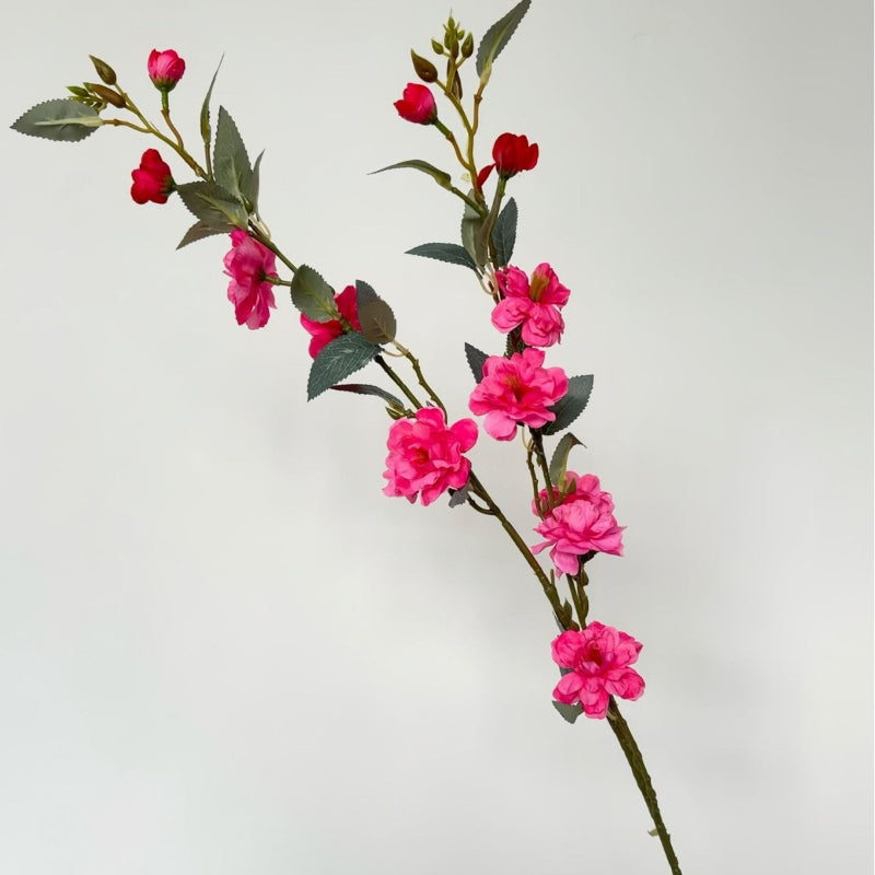 Wild Camellia Faux Flower Stem - Modomu