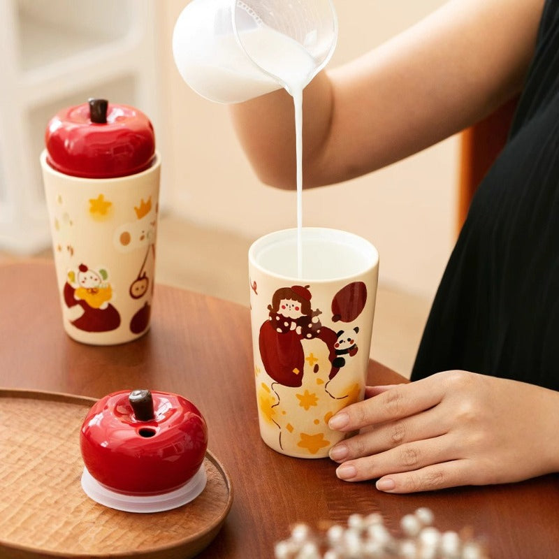 Vintage Apple Christmas Mug - Modomu