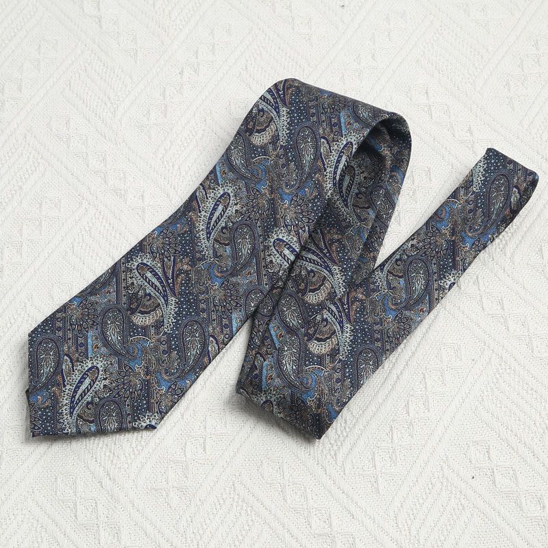 Retro Silk Look Mens Tie - Modomu