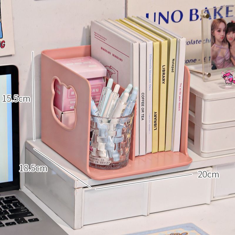 Bear Bookend Desktop Organizer