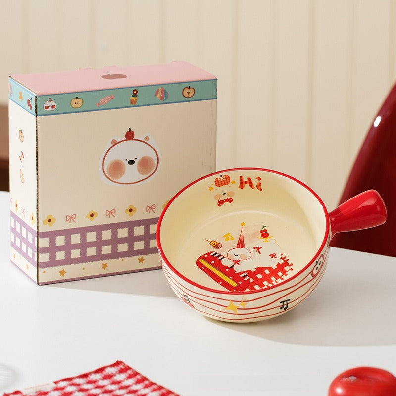 Handle Bowl For Everyday Noodles - Modomu