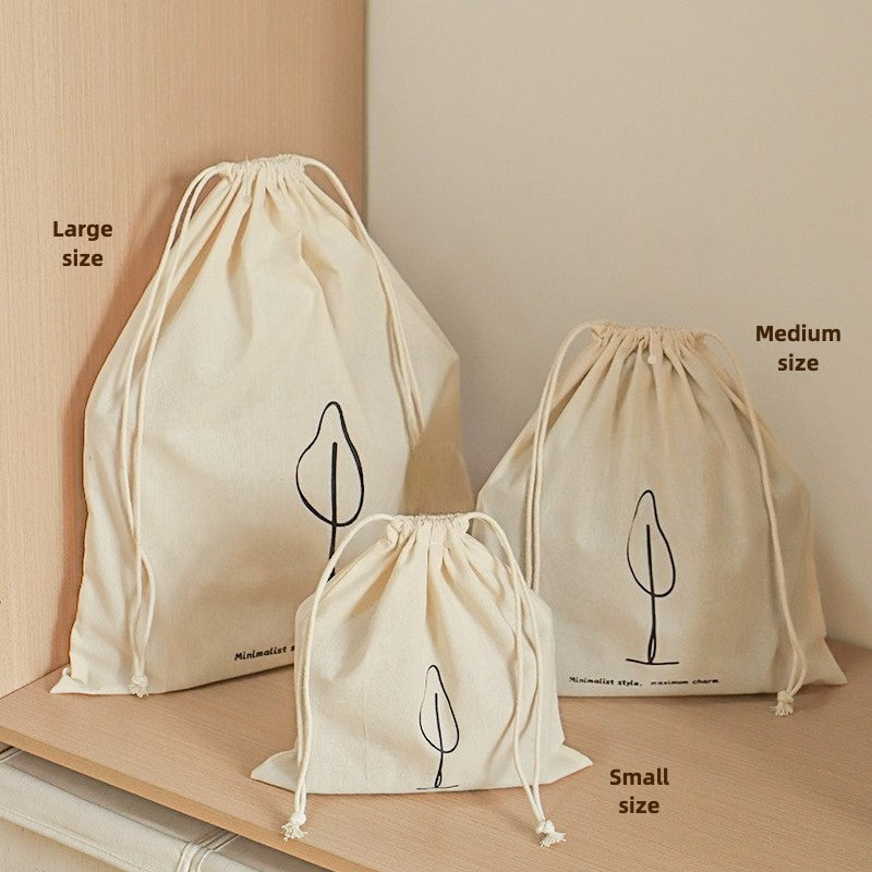 Cotton Linen Drawstring Travel Organizers - Modomu
