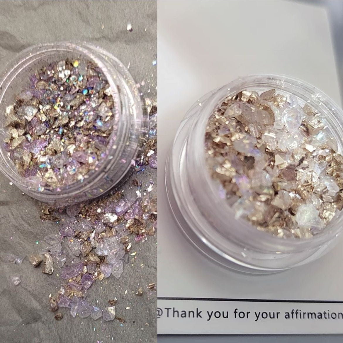 Opal Flake Nail Mix