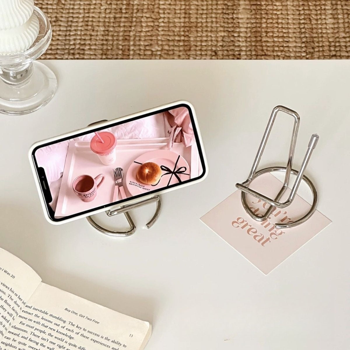 Adjustable Desktop Phone Stand