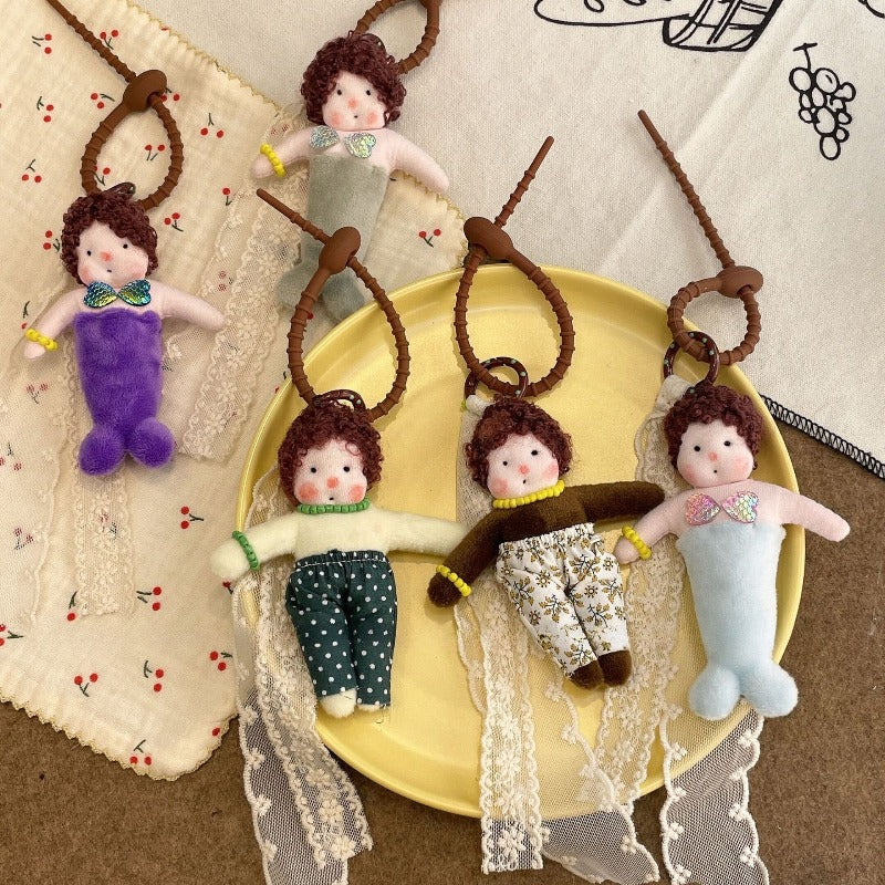 Cute Mermaid Doll Keychain - Modomu