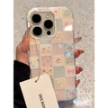 Bow Cat Plaid Phone Case - Modomu