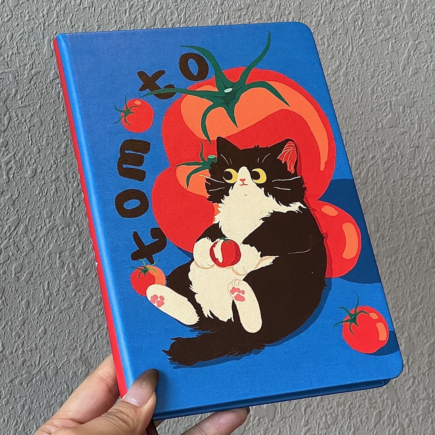 Retro Kitten Hard Cover Notebook - Modomu