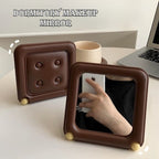 Creative Cookie Folding Makeup Mirror