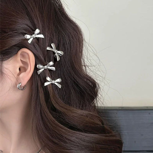 Korean Bow Hair Clip Set - Modomu