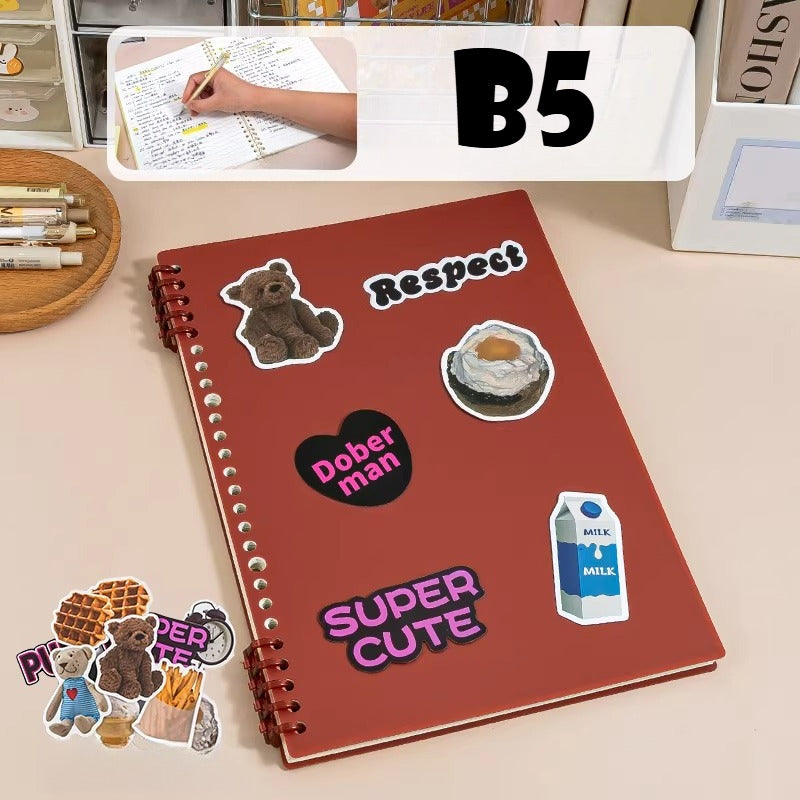 B5 Loose Leaf Study Notebook - Modomu