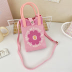 Knit Animal Phone Bag