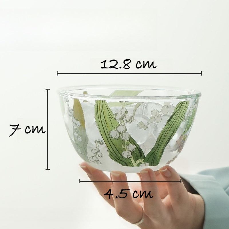 Botanical Print Salad Bowl