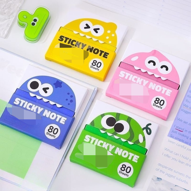 Fruit Monster Sticky Notes