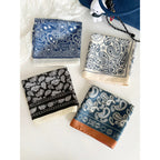 Cashew Flower Pattern Silk Scarf - Modomu