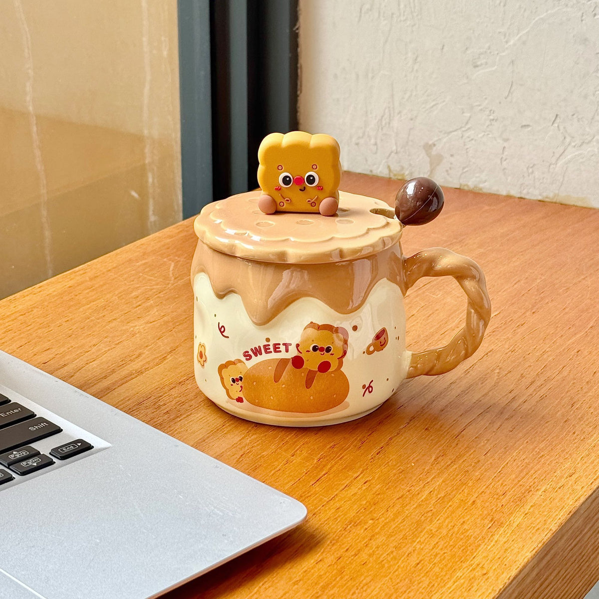 Honey Drip Biscuit Mug