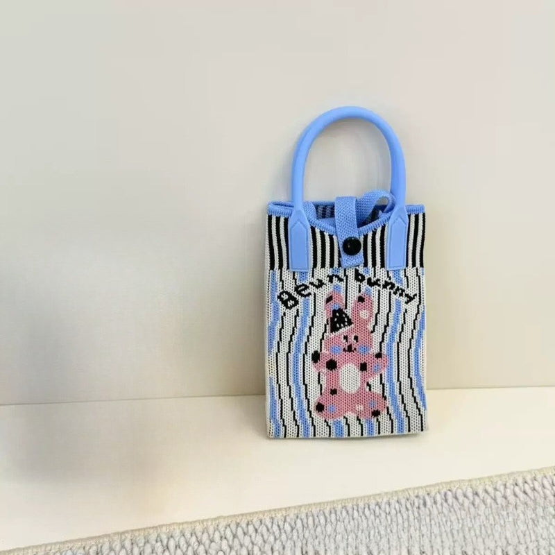 Knit Animal Phone Bag