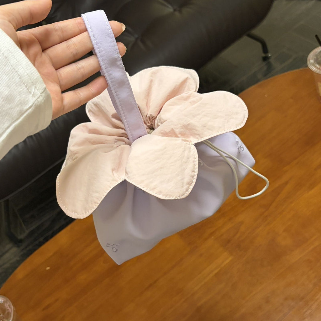 Petal Drawstring Handbag