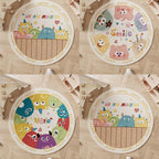 Cartoon Round Kids Floor Rug - Modomu