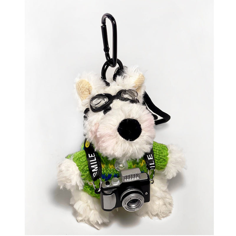 Cartoon Puppy Plush Keychain - Modomu