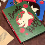 Retro Kitten Hard Cover Notebook - Modomu
