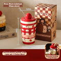 Ceramic Strawberry Pattern Mug - Modomu