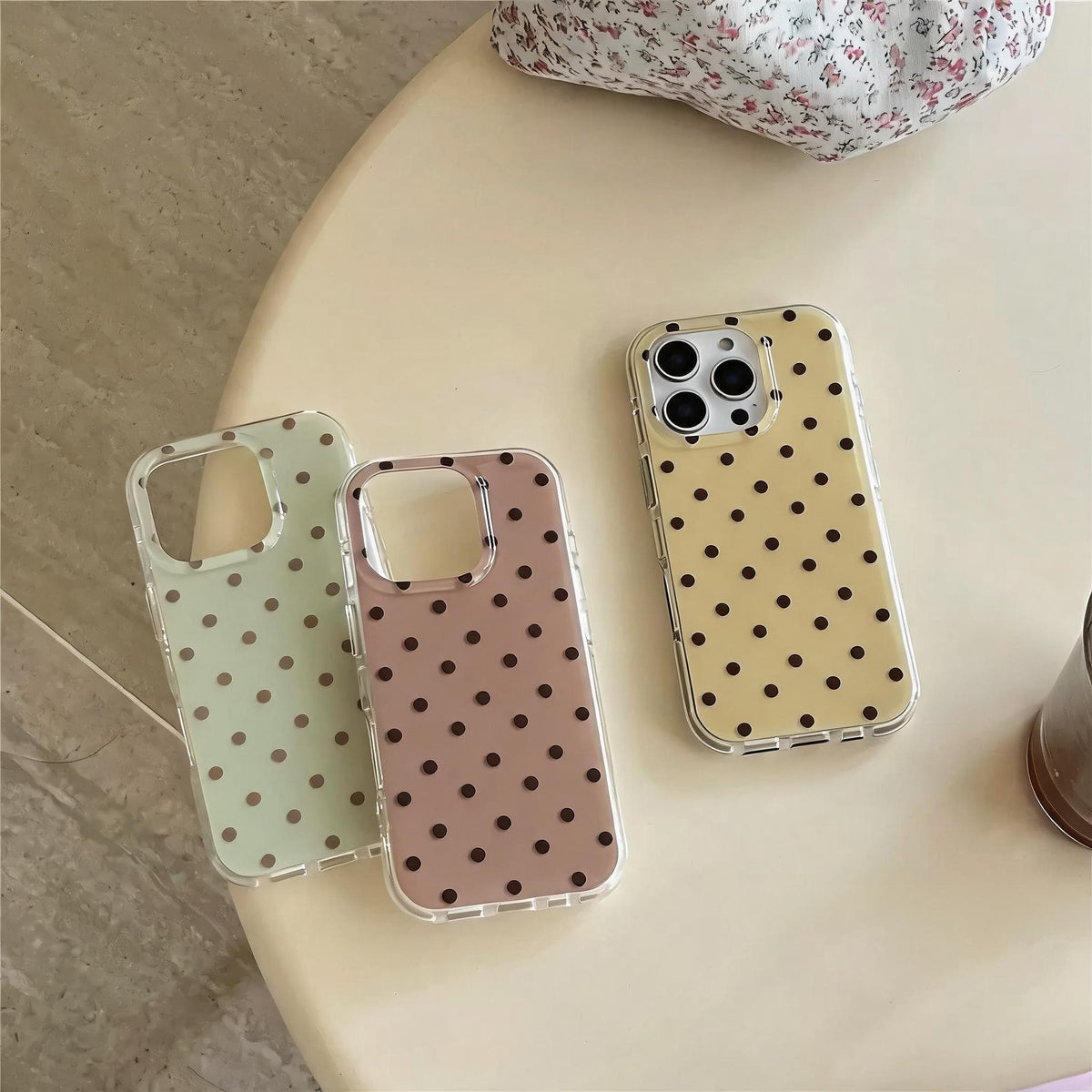 Pastel Polka Dot iPhone Case