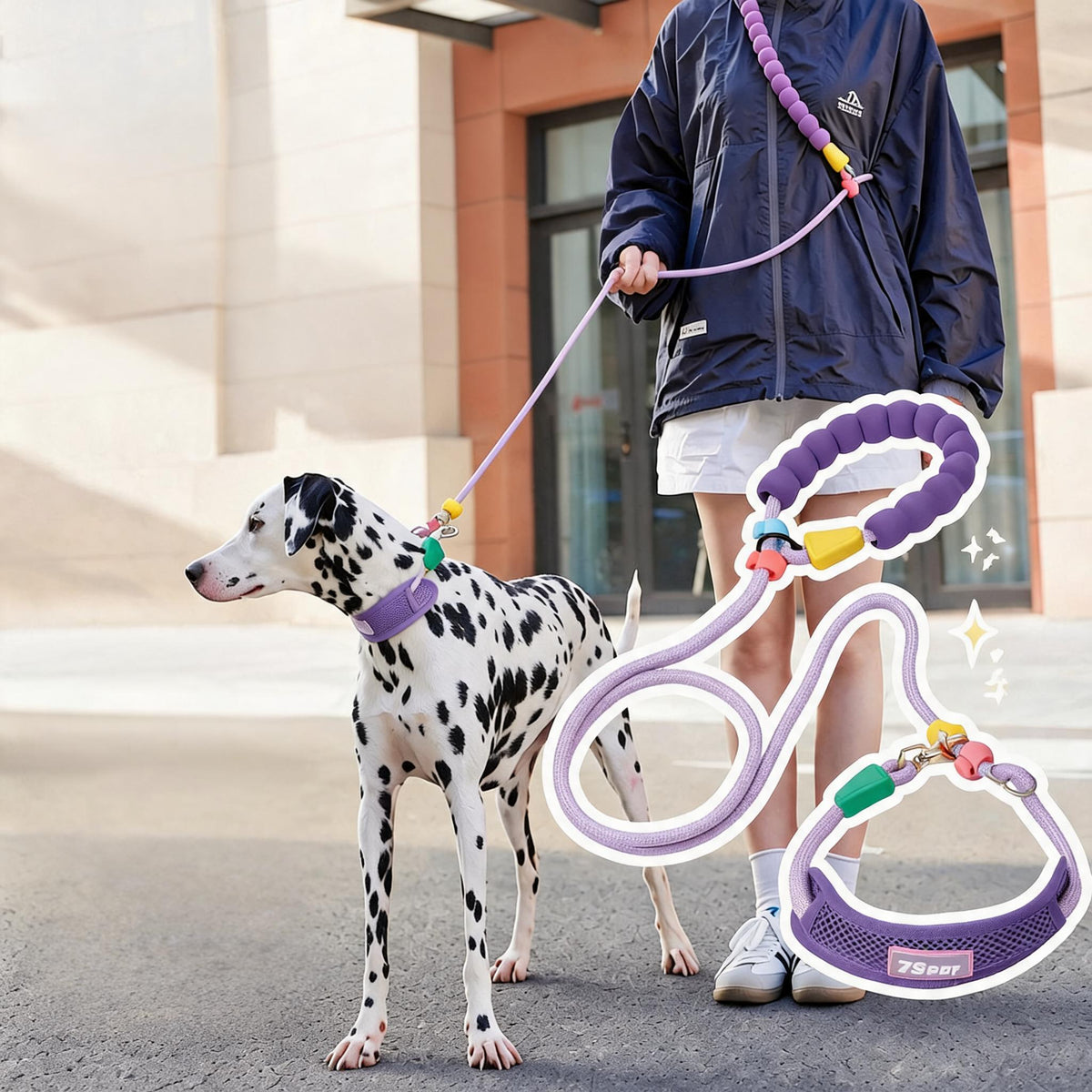 Padded Handle Slip Dog Lead