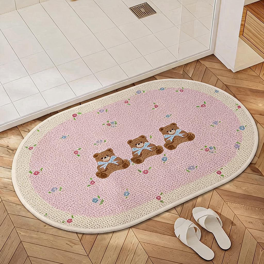 Teddy Bear Bath Mat