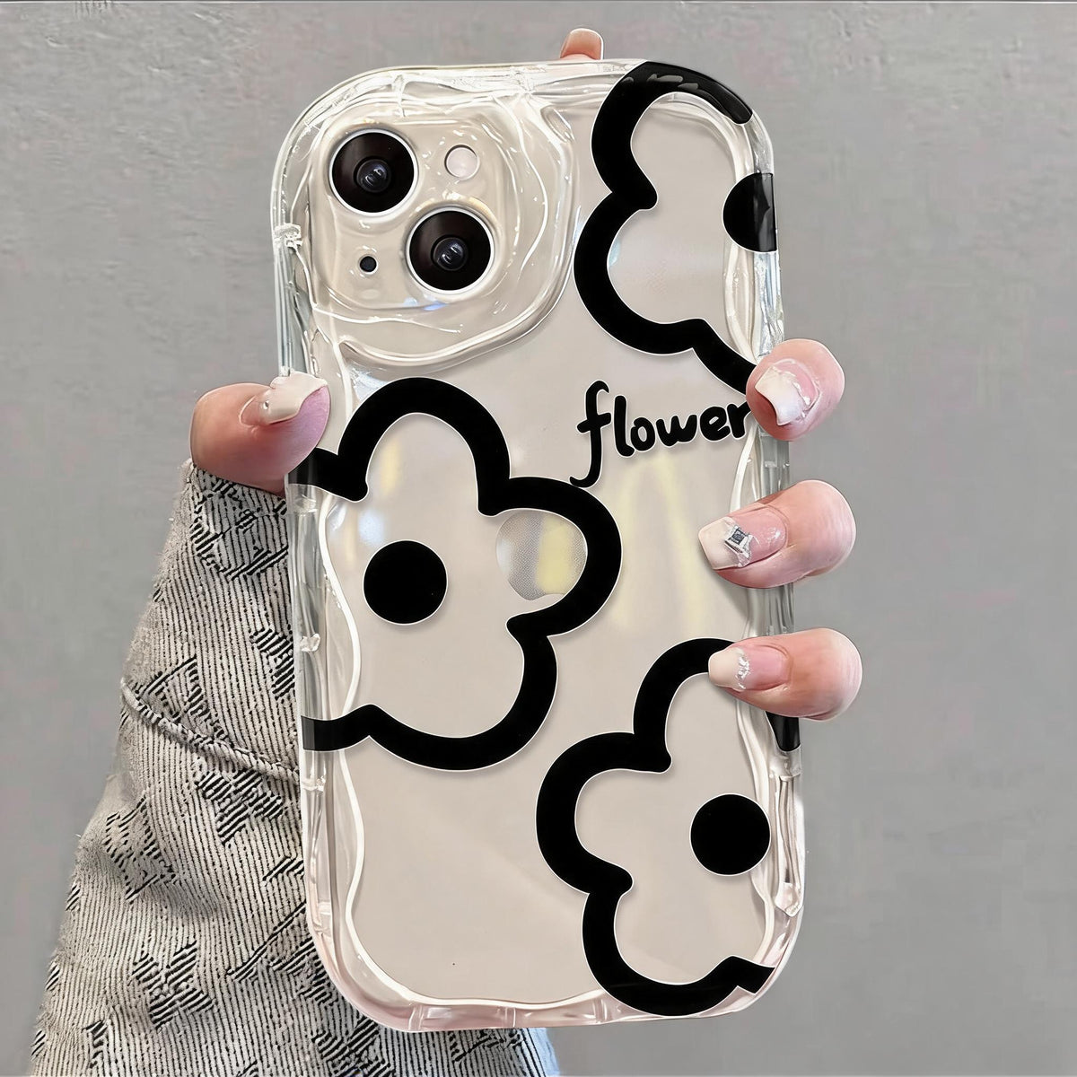 Bloom Doodle Wavy Phone Case