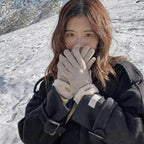 Plush Cuff Touchscreen Gloves