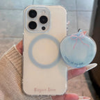 Blue Ring Magnetic iPhone Case