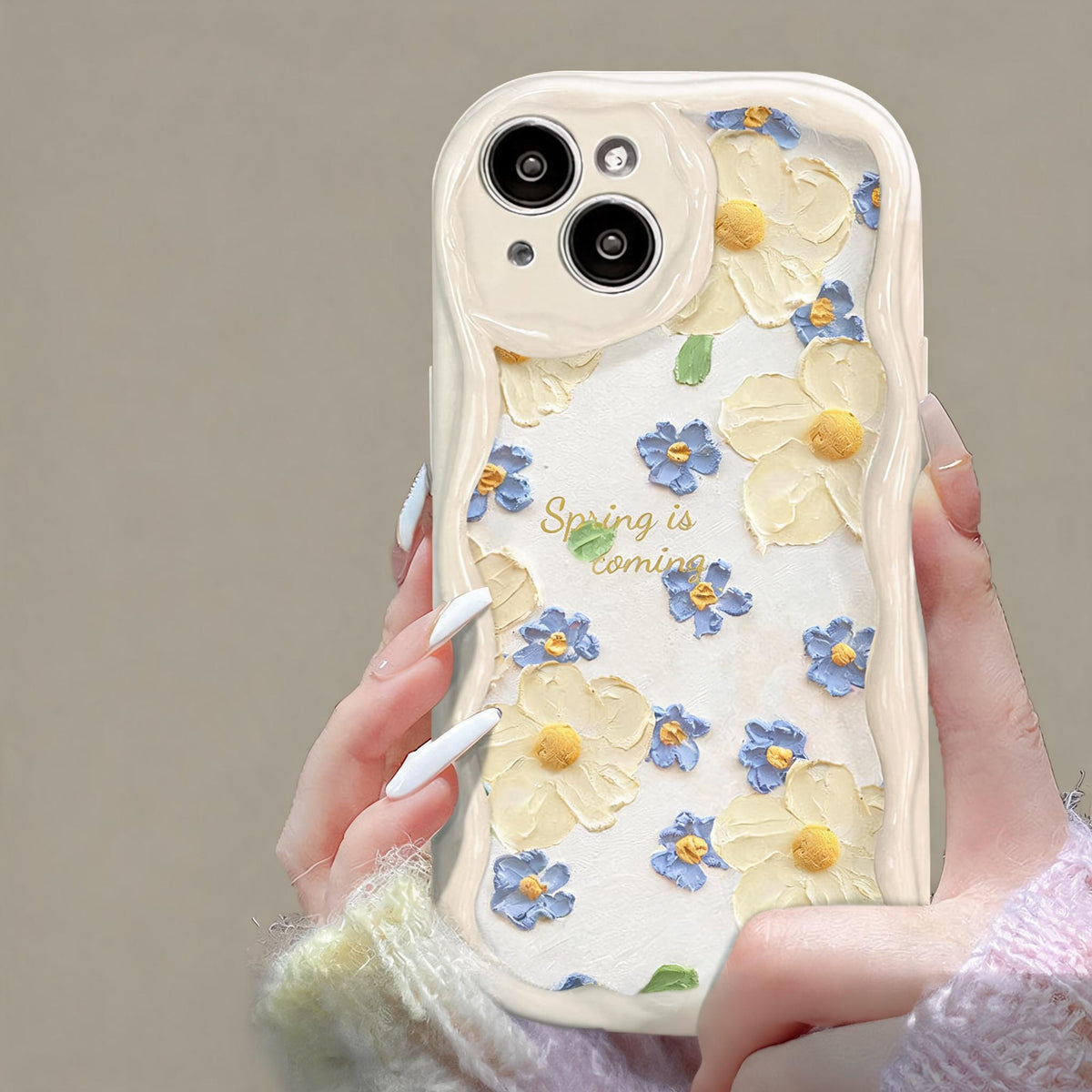 Painted Blossom Wave Phone Case – Classic Blossom Designs