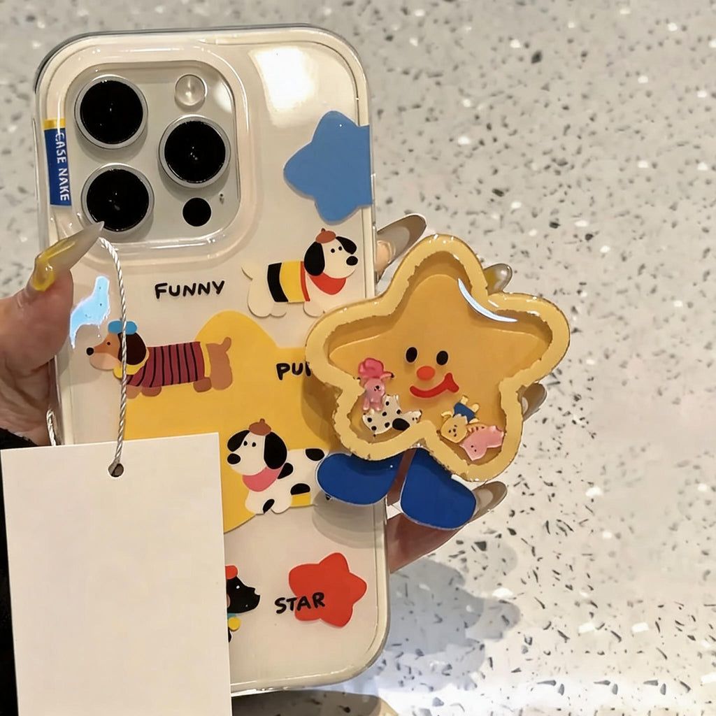 Puppy Star Shaker Phone Case