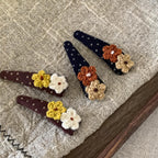 Flower Star Snap Hair Clip