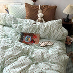 Printed Cotton Duvet Cover Set – Floral Designs