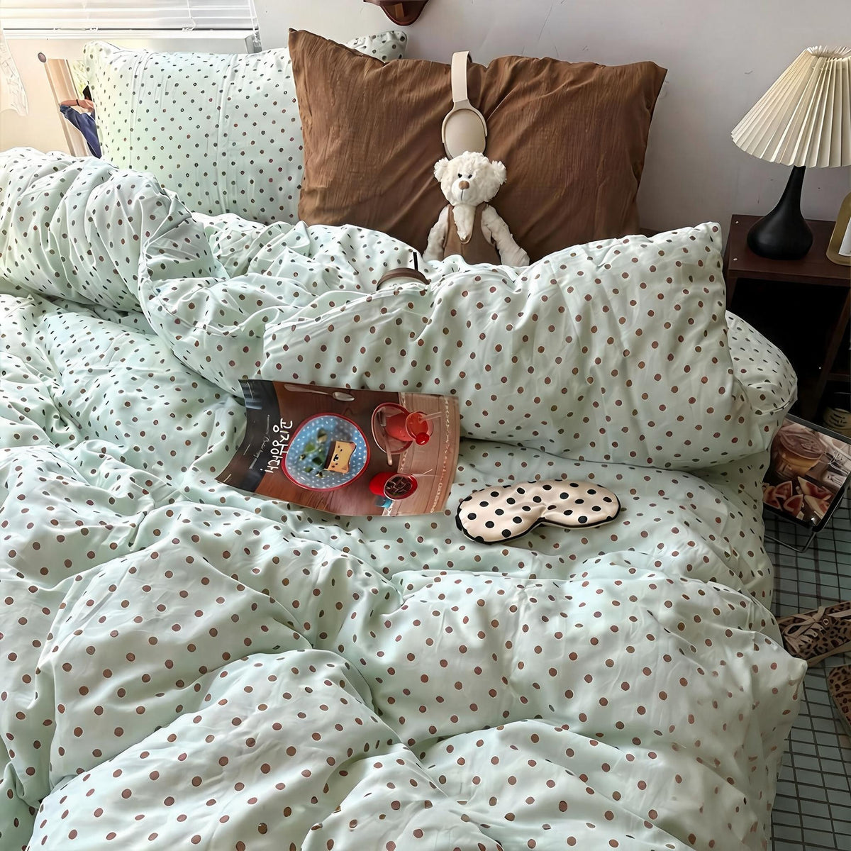Printed Cotton Duvet Cover Set – Floral Designs