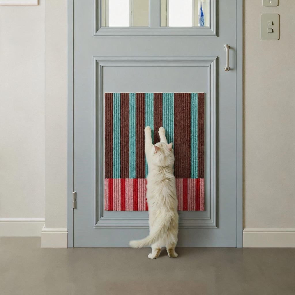 Striped Wall Cat Scratcher