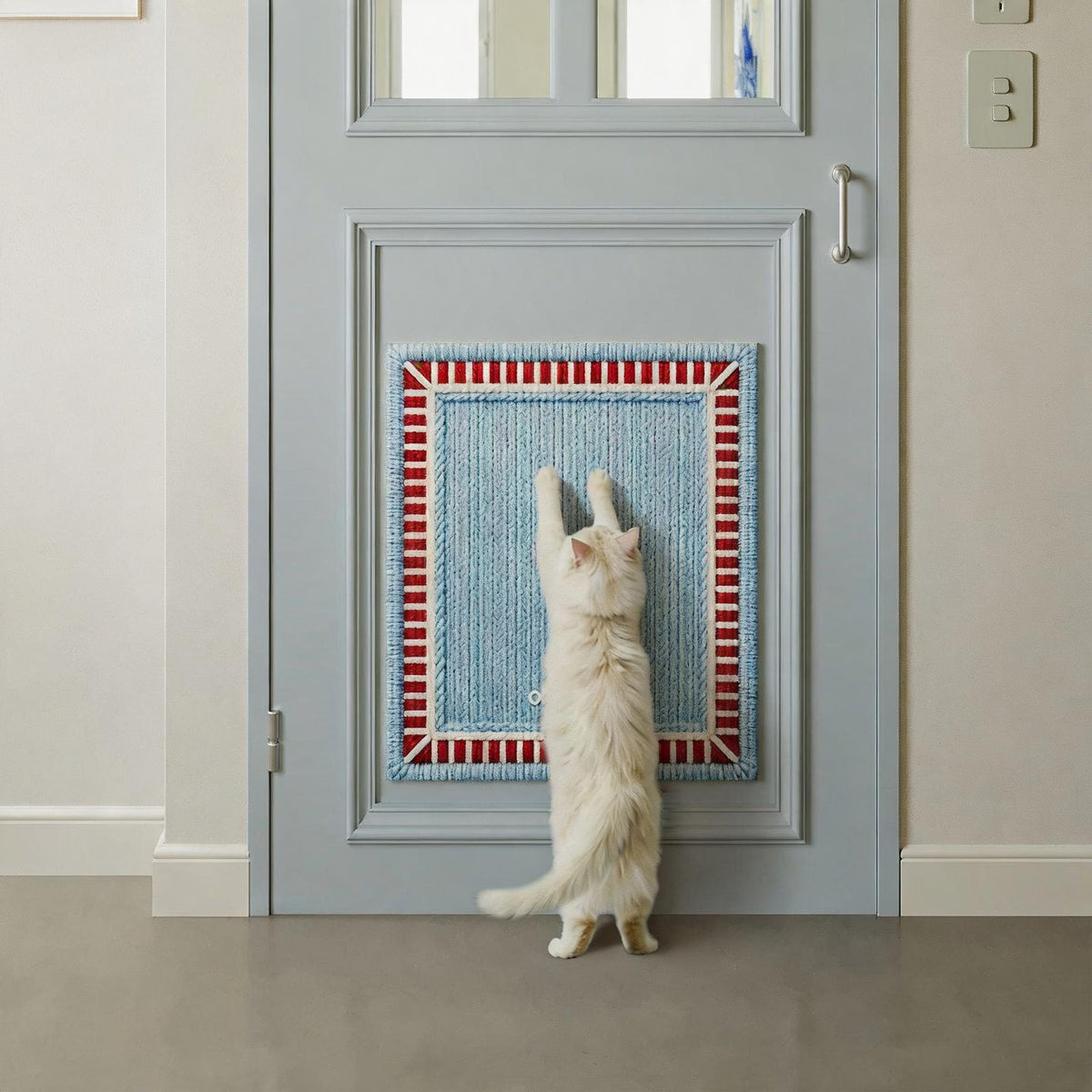 Blue Hour Cat Scratch Pad